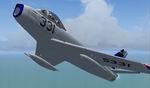 FS2004
                  North American F-86F Sabre Portuguese Air Force Textures only.